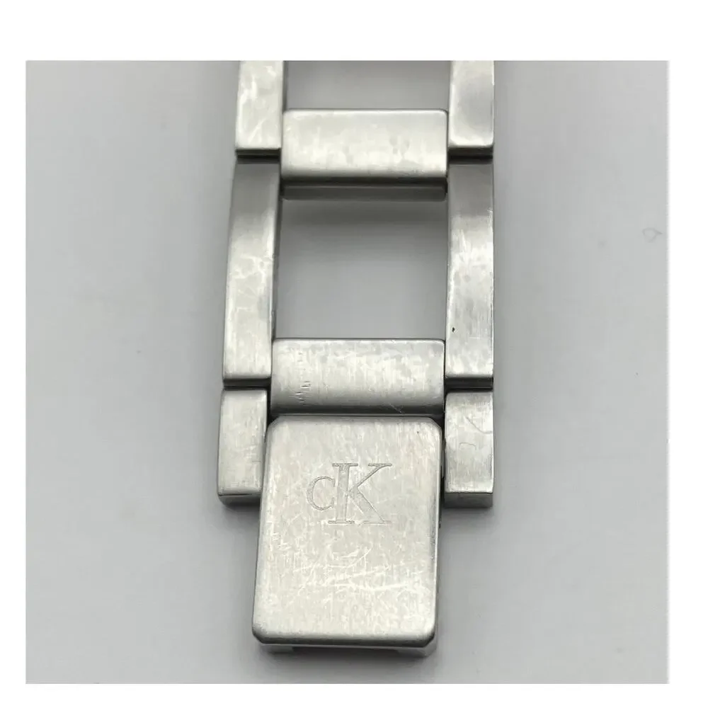 Calvin Klein CK Swiss Made Women's Watch 17mm - All Stainless - New Battery - WR